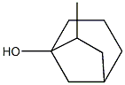 7-メチルビシクロ[3.2.1]オクタン-1-オール 化学構造式