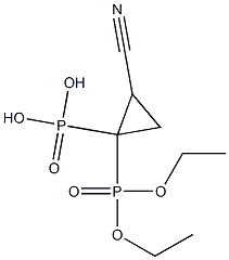 (2-Cyanocyclopropane-1,1-diyl)bis(phosphonic acid diethyl) ester