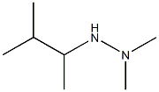 2-(1,2-Dimethylpropyl)-1,1-dimethylhydrazine,,结构式