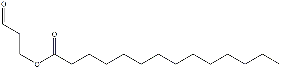 Myristic acid 3-oxopropyl ester