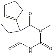 1-Methyl-5-ethyl-5-(cyclopentene-1-yl)pyrimidine-2,4,6(1H,3H,5H)-trione