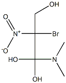 2-Bromo-2-nitro-1-(N,N-dimethylamino)propane-1,1,3-triol Struktur