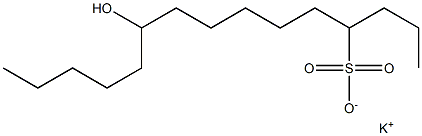 10-Hydroxypentadecane-4-sulfonic acid potassium salt
