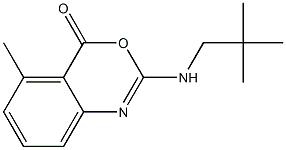 2-(2,2-Dimethylpropyl)amino-5-methyl-4H-3,1-benzoxazin-4-one