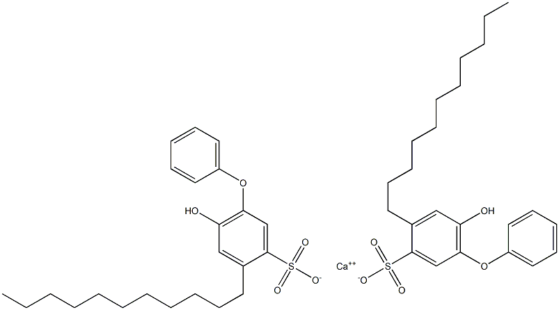 Bis(6-hydroxy-4-undecyl[oxybisbenzene]-3-sulfonic acid)calcium salt