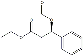 [R,(+)]-3-(Formyloxy)-3-phenylpropionic acid ethyl ester Structure