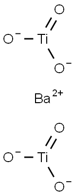 Barium dititanate Structure