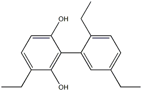 4-Ethyl-2-(2,5-diethylphenyl)benzene-1,3-diol