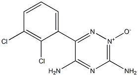 6-(2,3-Dichlorophenyl)-1,2,4-triazine-3,5-diamine2-oxide Structure