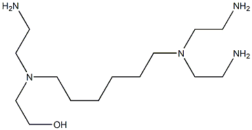 2-[N-(2-Aminoethyl)-N-[6-[bis(2-aminoethyl)amino]hexyl]amino]ethanol 结构式