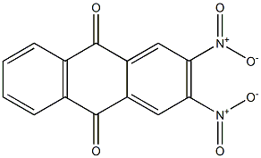 2,3-Dinitroanthraquinone Structure