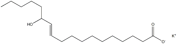 (E)-13-Hydroxy-11-octadecenoic acid potassium salt