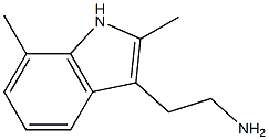 3-(2-Aminoethyl)-2,7-dimethyl-1H-indole