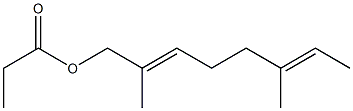  Propionic acid 2,6-dimethyl-2,6-octadienyl ester