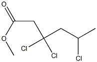 3,3,5-Trichlorohexanoic acid methyl ester