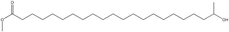 21-Hydroxydocosanoic acid methyl ester,,结构式