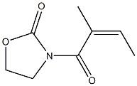 (Z)-2-Methyl-1-(2-oxo-3-oxazolidinyl)-2-buten-1-one|