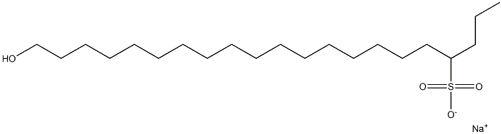  21-Hydroxyhenicosane-4-sulfonic acid sodium salt