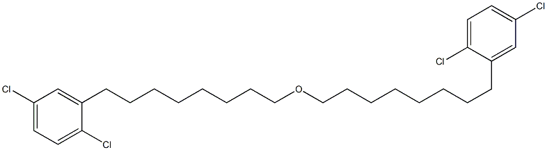 2,5-Dichlorophenyloctyl ether,,结构式