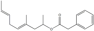 Phenylacetic acid 1,3-dimethyl-3,6-octadienyl ester