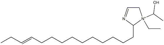 1-Ethyl-1-(1-hydroxyethyl)-2-(11-tetradecenyl)-3-imidazoline-1-ium