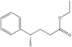 [S,(+)]-4-Phenylvaleric acid ethyl ester Structure