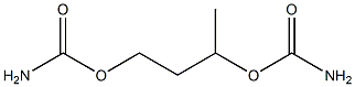 1,3-Butanediol dicarbamate 结构式