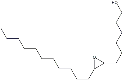 7,8-Epoxynonadecan-1-ol,,结构式