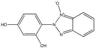 2-(2,4-Dihydroxyphenyl)-2H-benzotriazole 1-oxide Structure