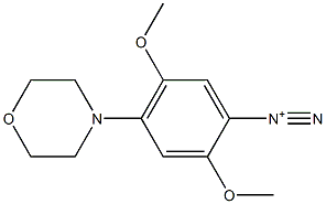  2,5-Dimethoxy-4-(4-morpholinyl)benzenediazonium