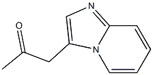 3-(2-Oxopropyl)imidazo[1,2-a]pyridine 结构式