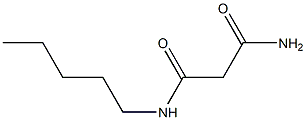 Pentylmalonamide Structure