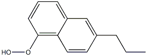 6-Propyl-1-naphtyl hydroperoxide