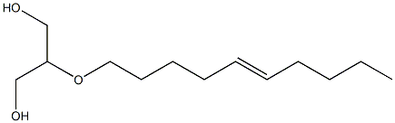 2-(5-Decenyloxy)-1,3-propanediol,,结构式