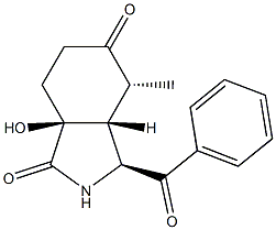 (1S,5R,6R,7S)-1-Hydroxy-7-benzoyl-5-methyl-8-azabicyclo[4.3.0]nonane-4,9-dione