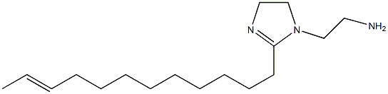 1-(2-Aminoethyl)-2-(10-dodecenyl)-2-imidazoline 结构式