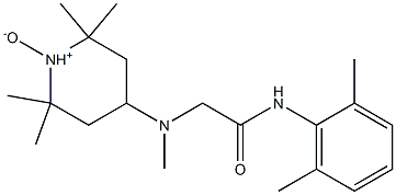  2,2,6,6-Tetramethyl-4-[methyl[2-(2,6-dimethylphenylamino)-2-oxoethyl]amino]piperidine 1-oxide