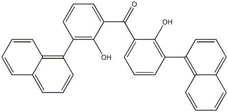 1-Naphtyl(2-hydroxyphenyl) ketone Structure