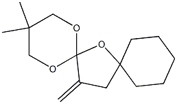 3,3-Dimethyl-15-methylene-1,5,7-trioxadispiro[5.1.5.2]pentadecane,,结构式