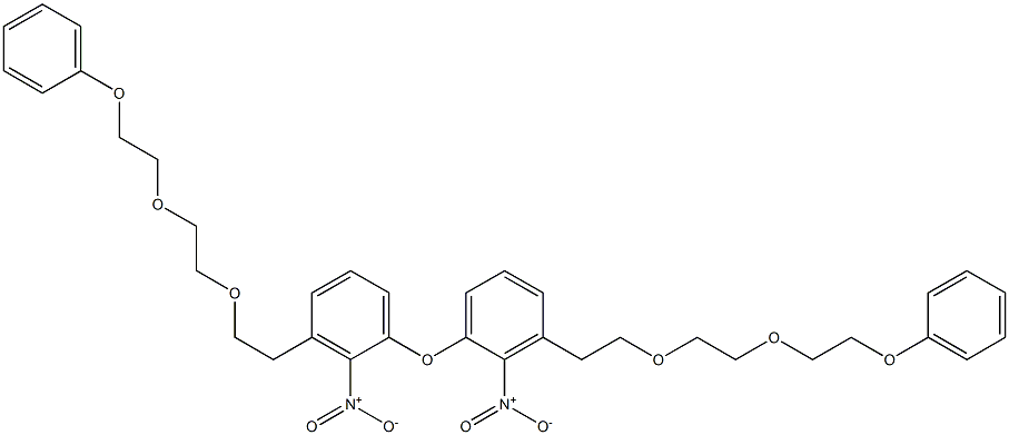[2-[2-(2-Phenoxyethoxy)ethoxy]ethyl](2-nitrophenyl) ether 结构式