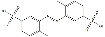 2,2'-Dimethylazobenzene-5,5'-disulfonic acid,,结构式