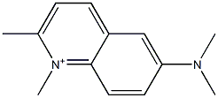 6-(Dimethylamino)-1,2-dimethylquinolinium