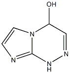 1,4-ジヒドロイミダゾ[2,1-c][1,2,4]トリアジン-4-オール 化学構造式