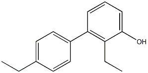 3-(4-Ethylphenyl)-2-ethylphenol Structure