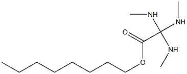 2-(Trimethylaminio)acetic acid octyl ester