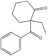 2-Ethyl-2-(benzoyl)cyclohexan-1-one