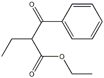 2-Benzoylbutyric acid ethyl ester,,结构式