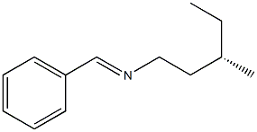 [S,(+)]-N-Benzylidene-3-methyl-1-pentanamine