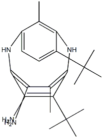 2-Methyl-4-tert-butyl-1,3-phenylenediamine/4-methyl-6-tert-butyl-1,3-phenylenediamine,,结构式