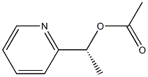 (R)-1-(2-Pyridyl)ethanol acetate 结构式